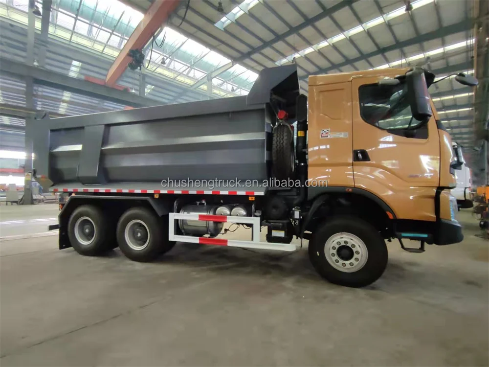 Liu Qi H7 Heavy Dump Truck 6x4 With U Type Front Tipping 10 Wheeler 30T Capacity Load Tipper Dump Truck for Mining Construction
