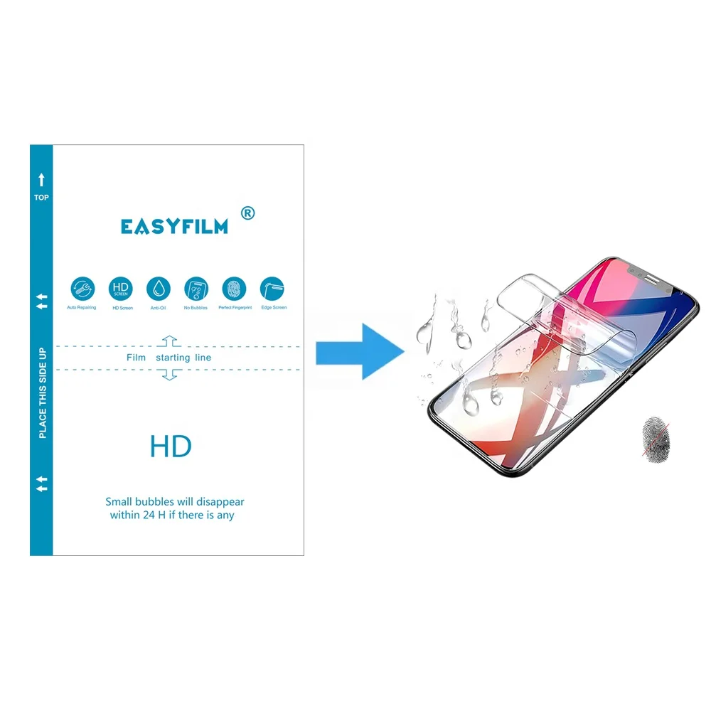 Screen Protector TPU Hydrogel Film for Cutting Machine Plotter Privacy Sheet Hydrogel Film for Cutting Machine