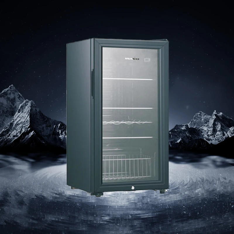 120L компактный холодильник Energy Star с одной дверью охлаждающий БЫСТРЫЙ мини-холодильник с морозильной камерой мини-бар холодильник