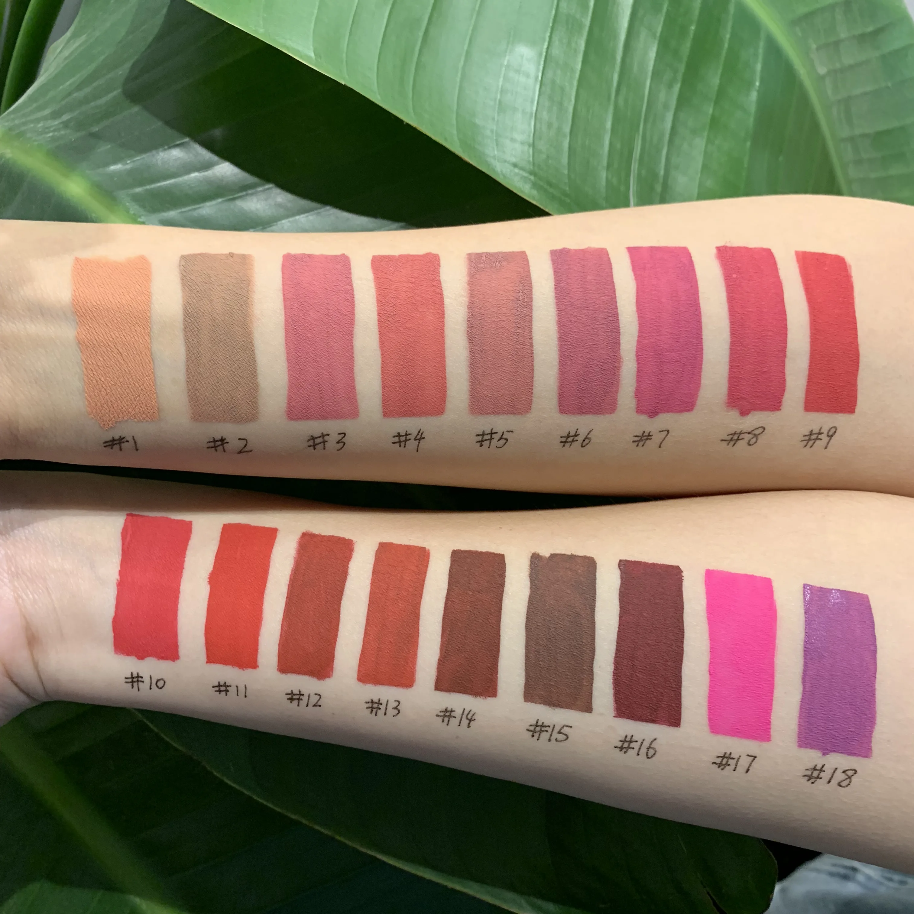 Cosmetic Vegan Matte Waterproof Lipstick Private Label Liquid Lipgloss Low MOQ Cruelty