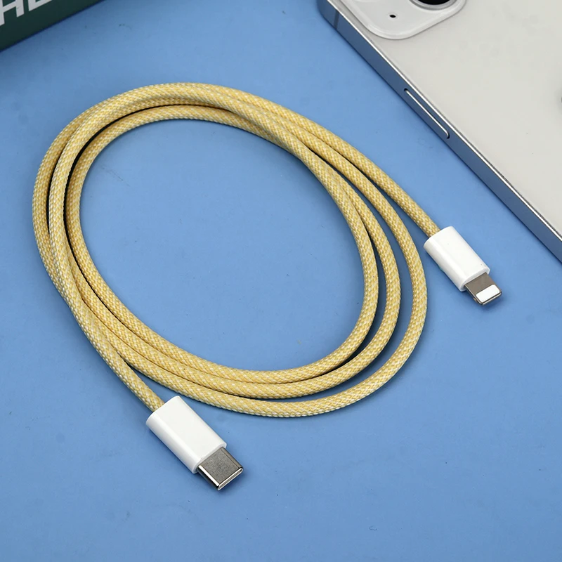 Somostel phone cable nylon braided 20W 60W fast charging data line type-C travel adapter cable de celular for iphone 14 Pro Max
