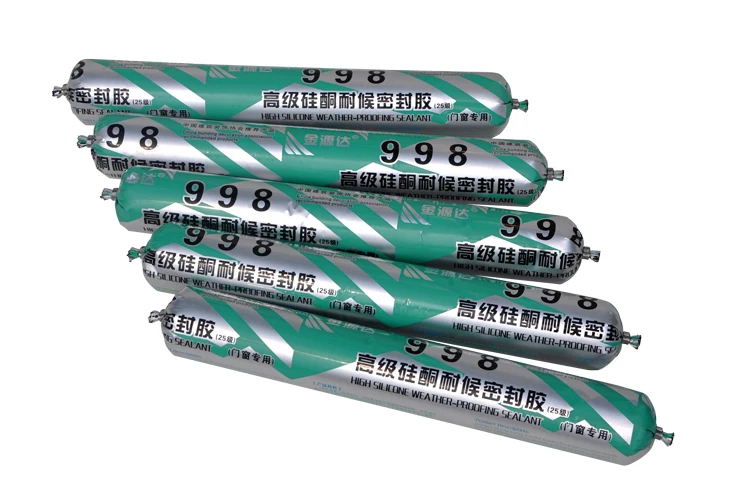 
high performance 998 Neutral curing Silicone Sealant for glass and aluminum structural glazing 