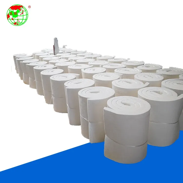 High temperature fire insulation for kiln refractory 1430 ceramic fiber blanket