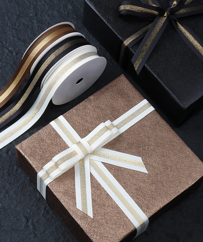 100% Polyester Factory Cheap Double Faced Ribbon Wholesale