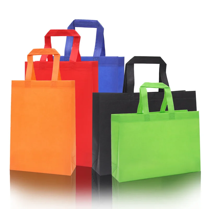Huimei Wholesale Price Custom Printed Recycled Non-woven Tote Bag Reusable Promotional Fashion Non Woven Shopping Bag