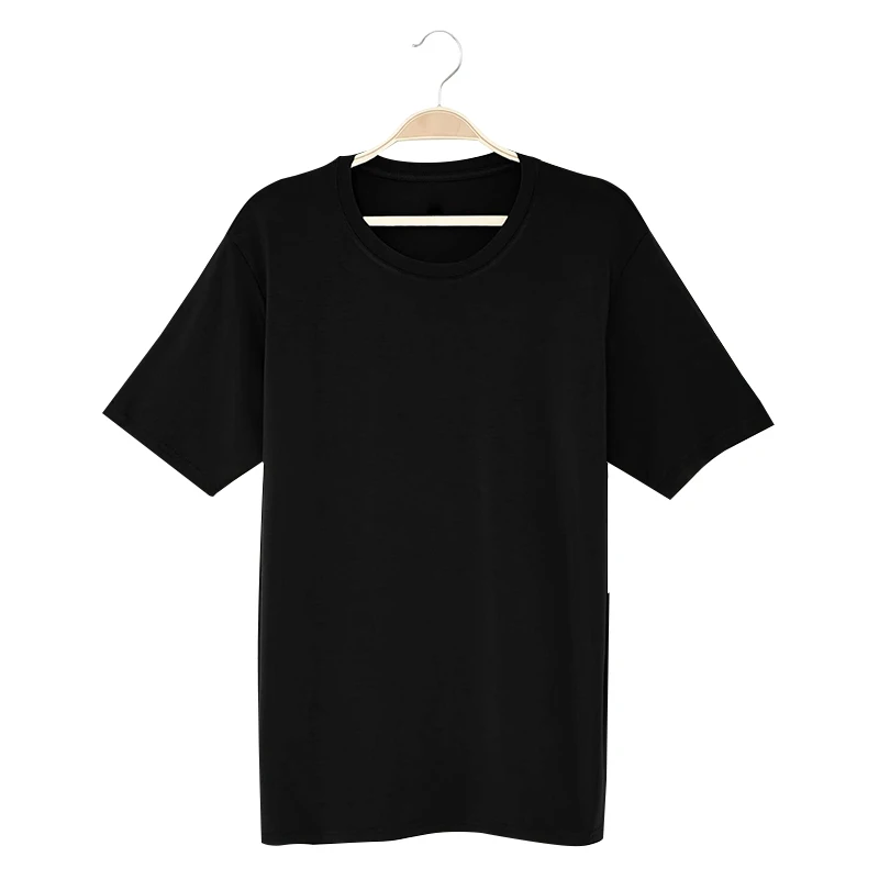 Wholesale custom high quality blank short sleeve t-shirt adult bamboo t-shirt clothing