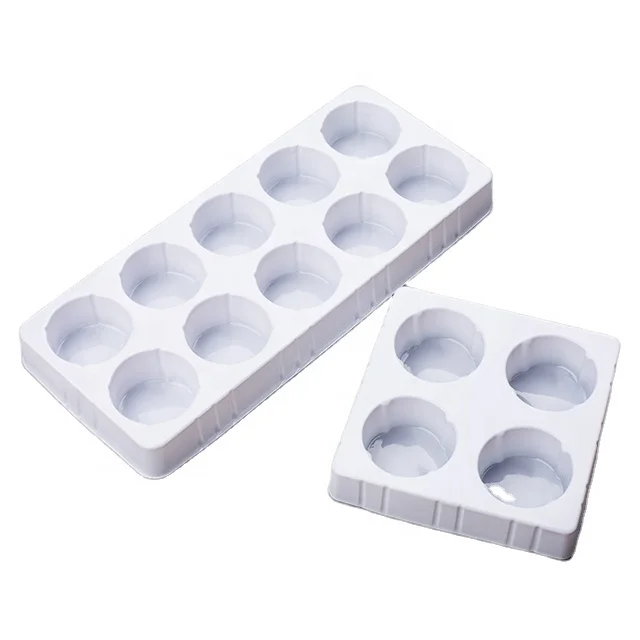 
Factory Price Rectangular Square Pet Pp Display Box Mochi Blister Blister Folder Biodegradable Plastic Blister 