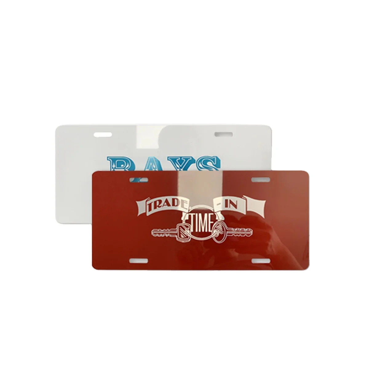 LaserBrigh Laser Aluminum License plates Laser engraving car metal blanks engravable 6'x12' auto number custom printing