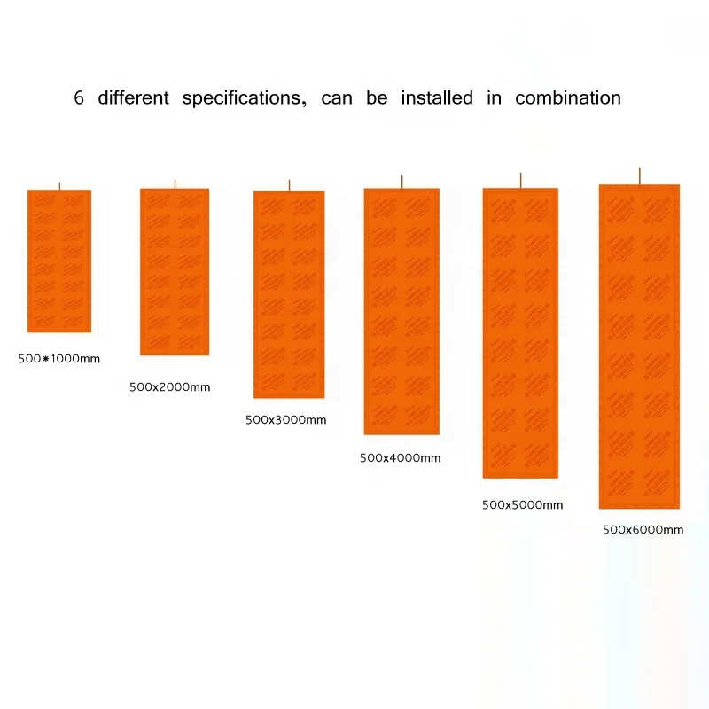 Apply To All Kinds of Floors Far Infrared Graphene Carbon Fiber Heating Film