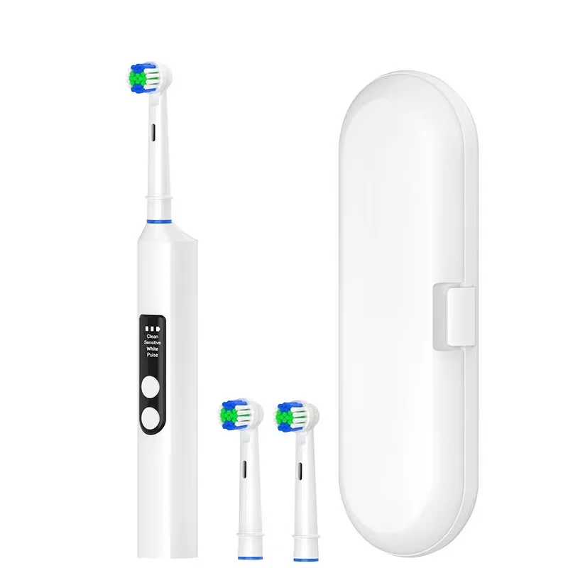 2024 High Quality Waterproof Rechargeable Electric Toothbrush Travel 360 Rotation Smart Electric Toothbrush