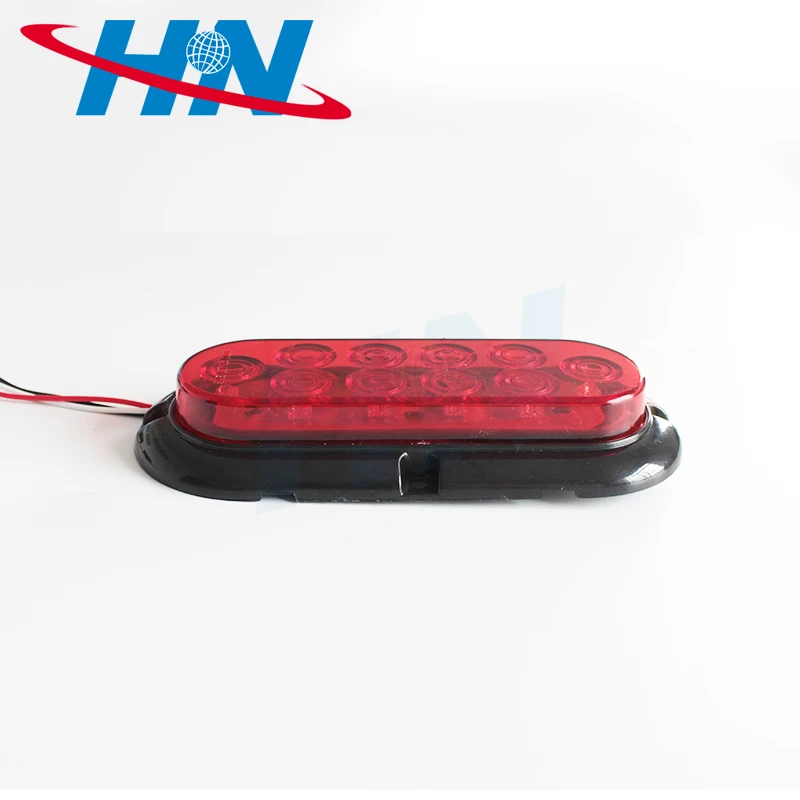  12V 24V новый продук в китайском интернет-магазине высокая яркость светодиодных чипов овальный 6 дюймов водить грузовик