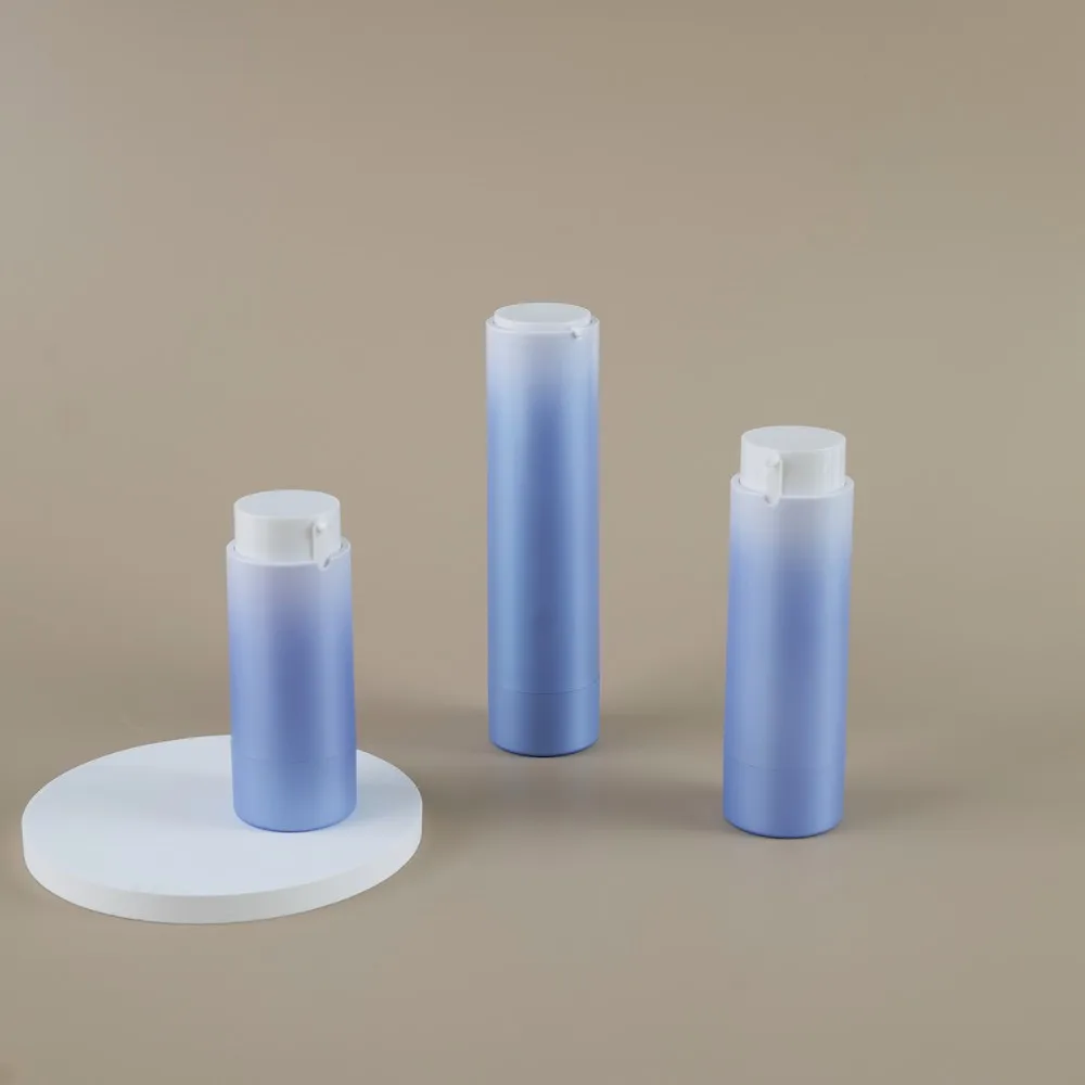 10ML 12ML 30ML 70ML 100ML 120ML ABS Skin Care Products Shampoo Hair Oil Body Lotion Square Round Vacuum Packaging Bottle