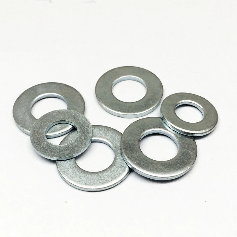 washer flat washer  carbon steel zinc plated yellow zinc plated black oxide  hot sale