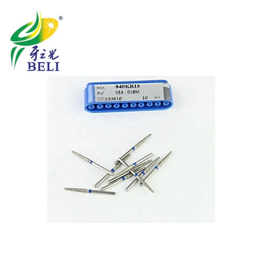 Manufacturer High quality dental surgical bur 5pcs/pack best price dental diamond burs