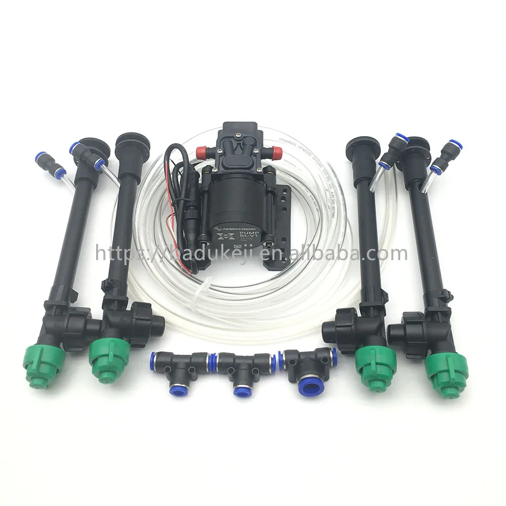 EFT E416P 16L 16KG frame tank  with K3A PRO flight control X9 8L pump T12  4PCS nozzle full set 4-axis agricultural  drone