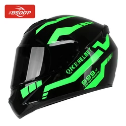 BSDDP A035 Racing Men Full Face Helmet Moto Riding ABS Material Custom Motorcycle Helmet Manufacturer