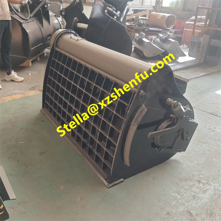 China Factory Direct Sale SSL Skid Steer Concrete Mixer Bucket Attachment