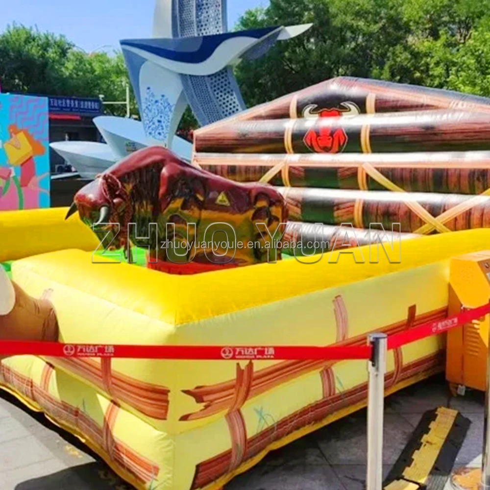 buy professional smoking pink rodeo Ride Riding mechanical bull ride machine adults