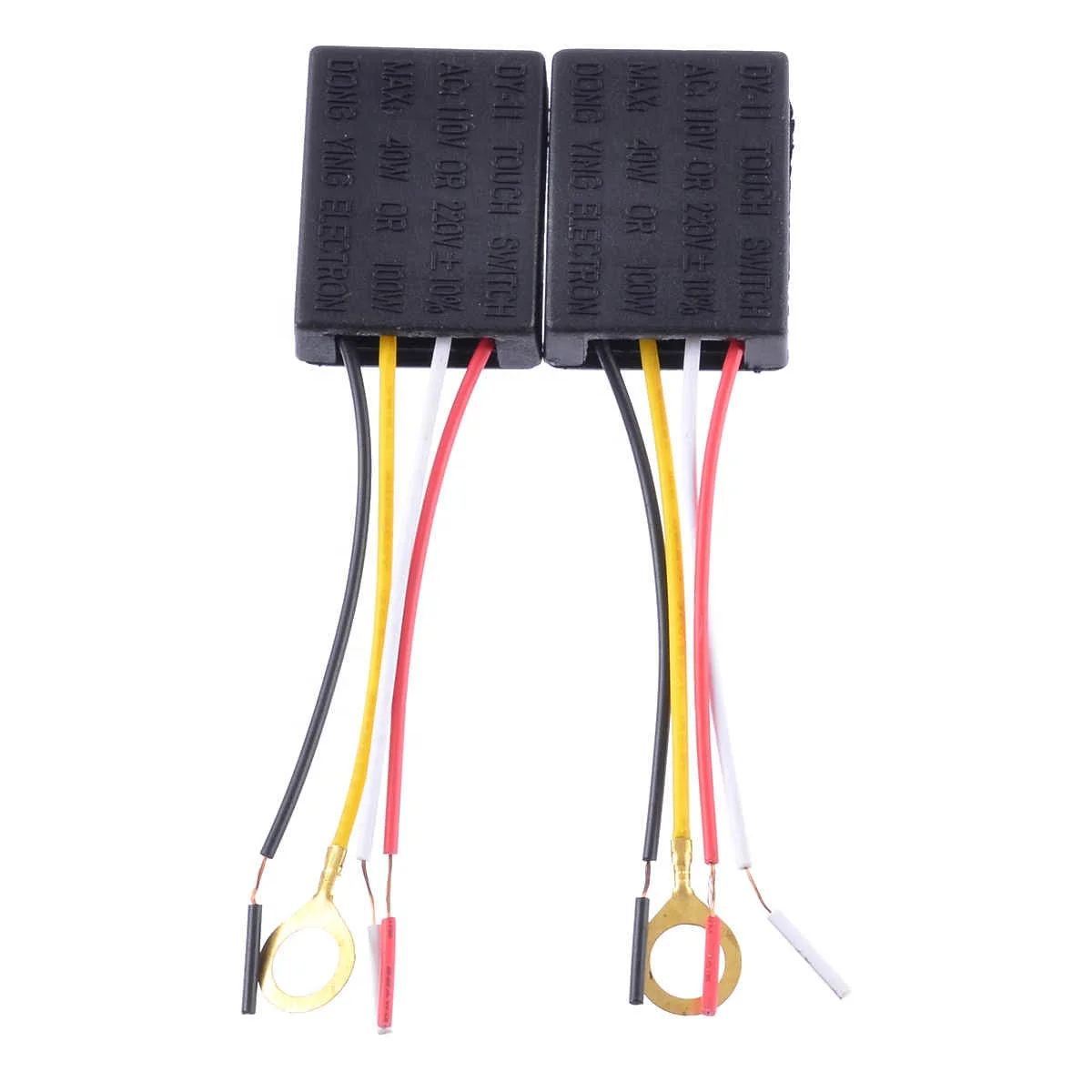 Mayitr 2 шт. AC 100-240V 3 Way сенсорный датчик выключатель настольной лампы свет детали Сенсорное управление Датчик диммер для ламп который можно собрать