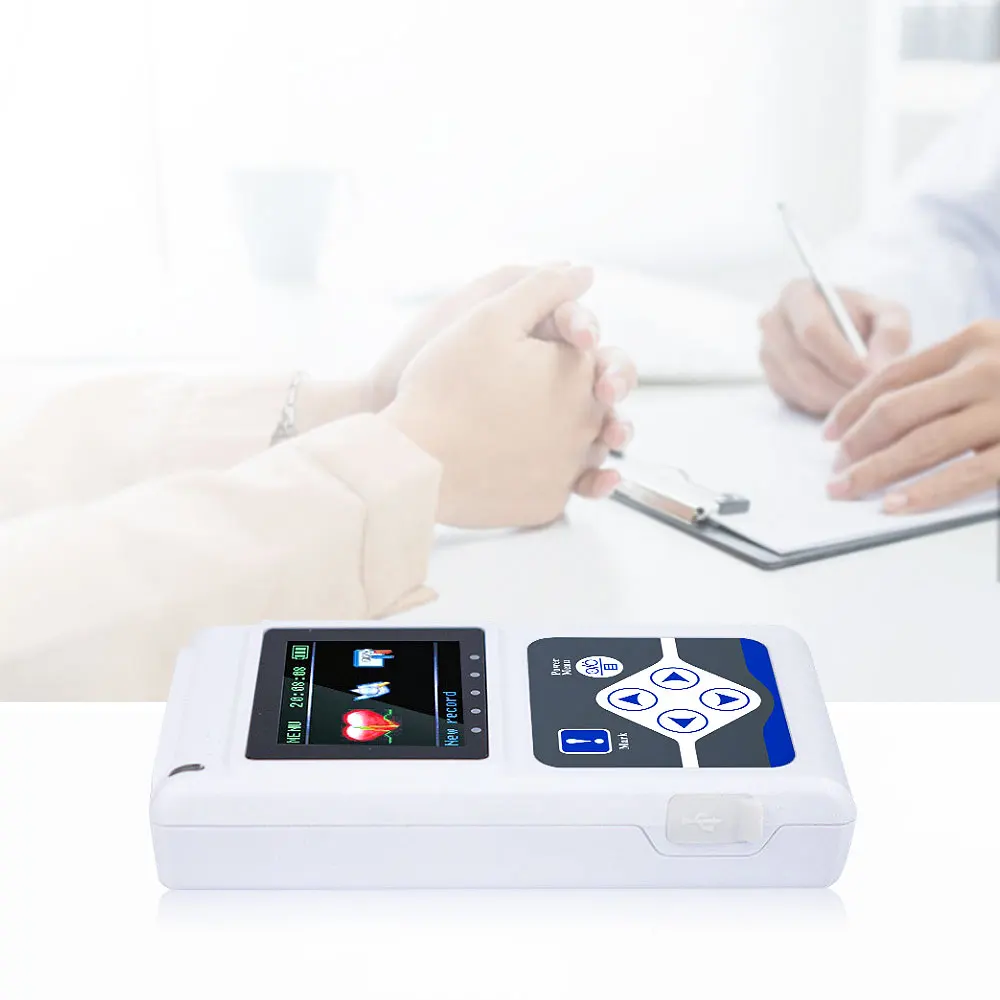 CONTEC TLC9803 Aparatos Medicos Handheld Ecg 24 Hour Holter Monitor