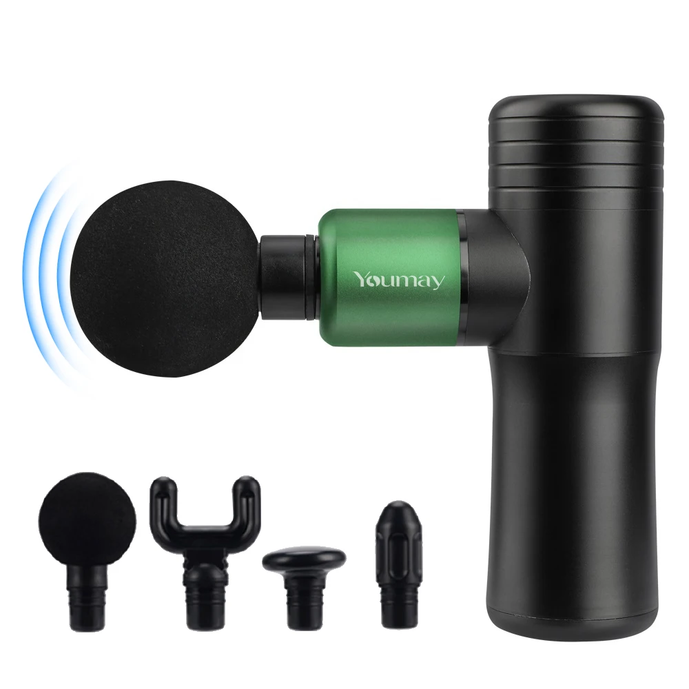 Big battery professional vibration brushless motor massage gun deep tissue Portable mini massage gun