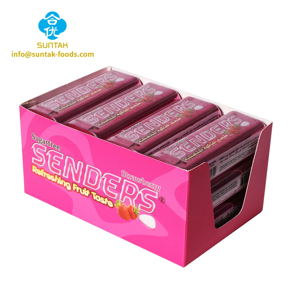 Wholesale OEM Breathy Free Tablet Confectionery Can Tin Pack Tooth Care Sugar Free Hard Mint Xylitol Candy