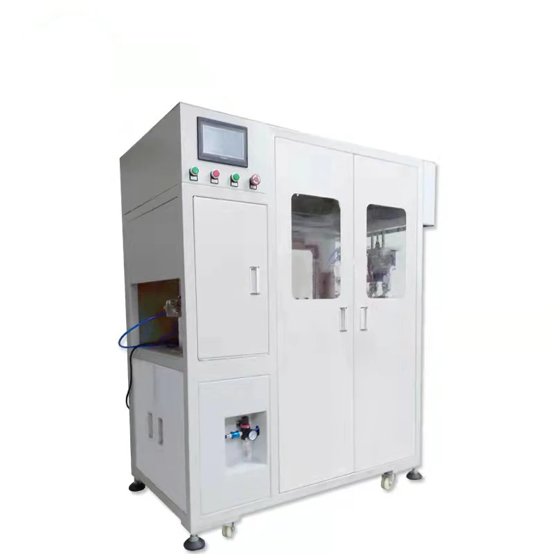 LA-82 Full automatic hose cutting crimping and winding twist tie machine electric wire harness new energy cable binding machine