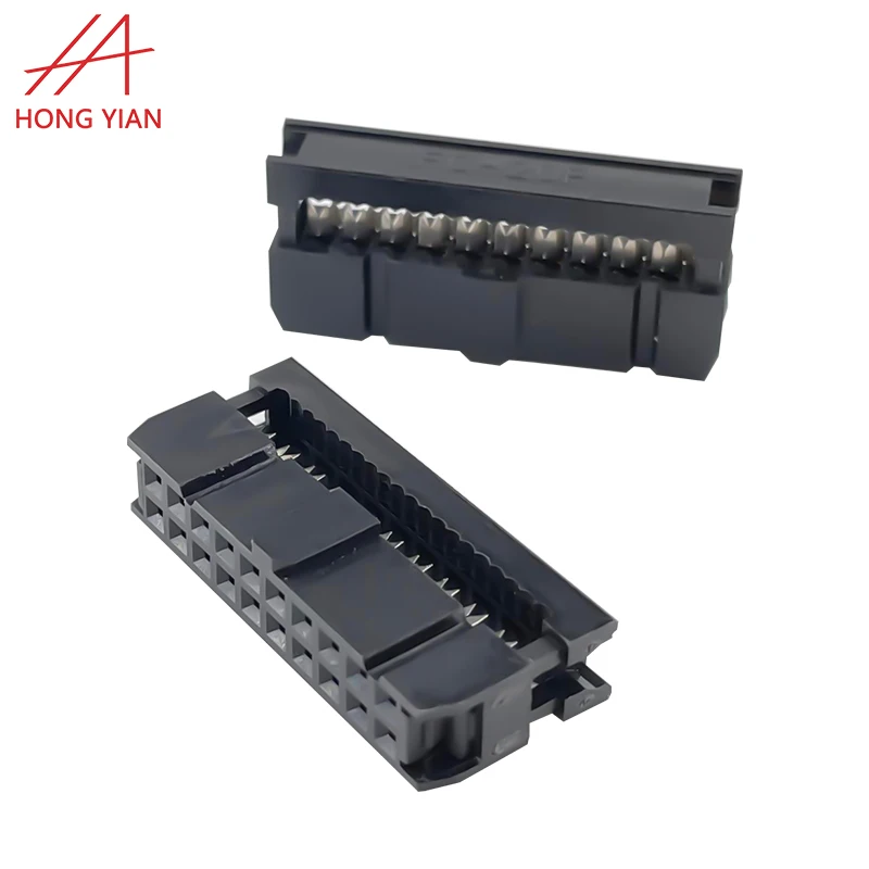 Factory Manufacturer 1.27mm 2.0mm 2.54mm Box Header IDC Shrouded Connectors