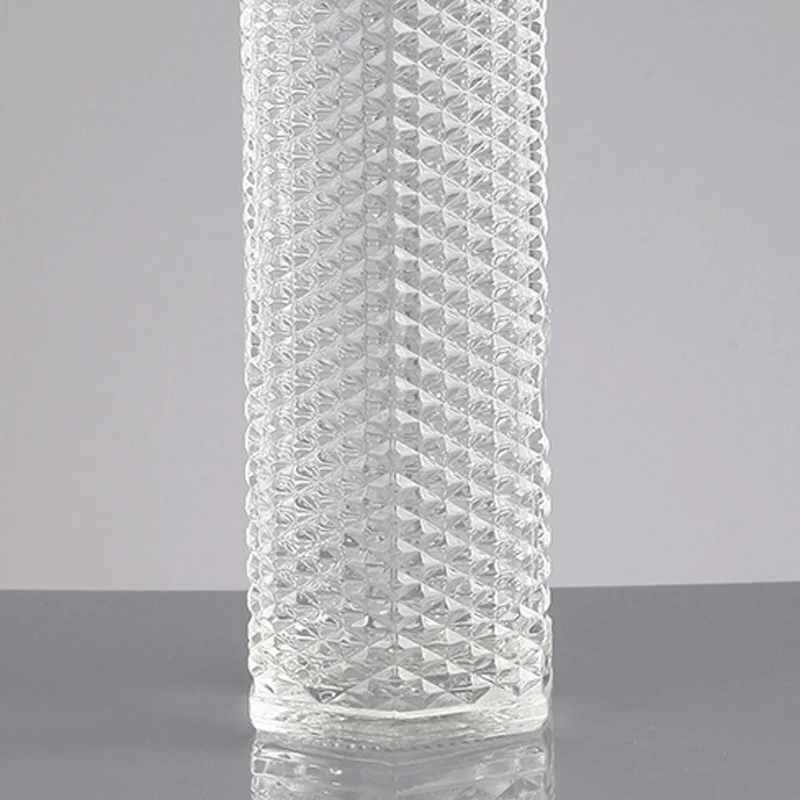 Hot Sale and Cheap Price 1000ml Clear Whisky Glass Bottle  For Wine with plastic lids