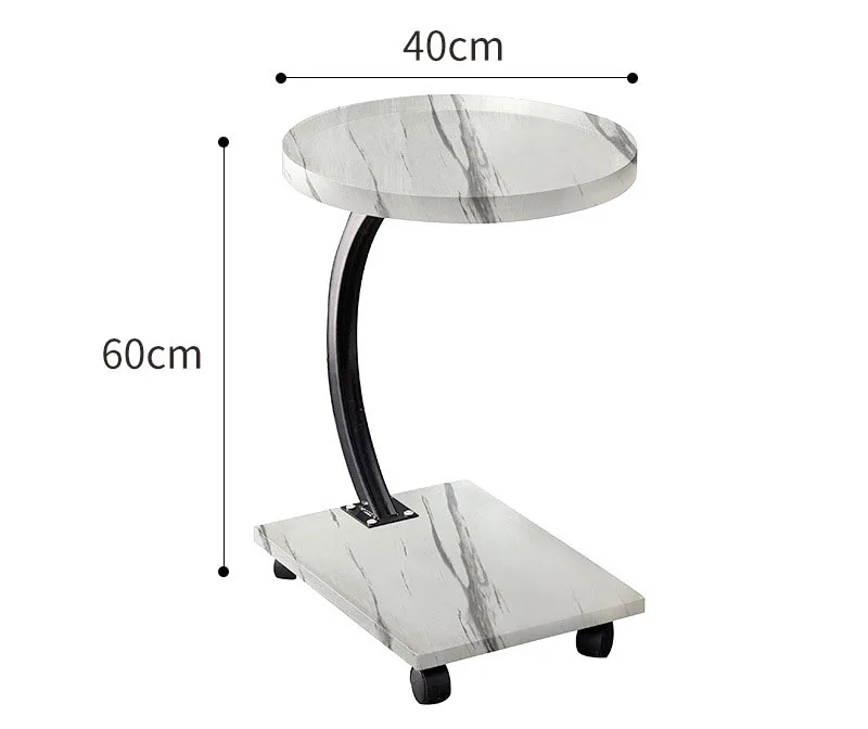 Original factory creative edge coffee table adjustable tea table simple corner movable tea table for living room hotel