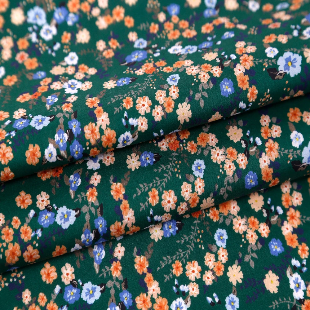 soft  Liberty London print tana lawn 100% cotton fabric custom cotton poplin digital  print fabric for clothing