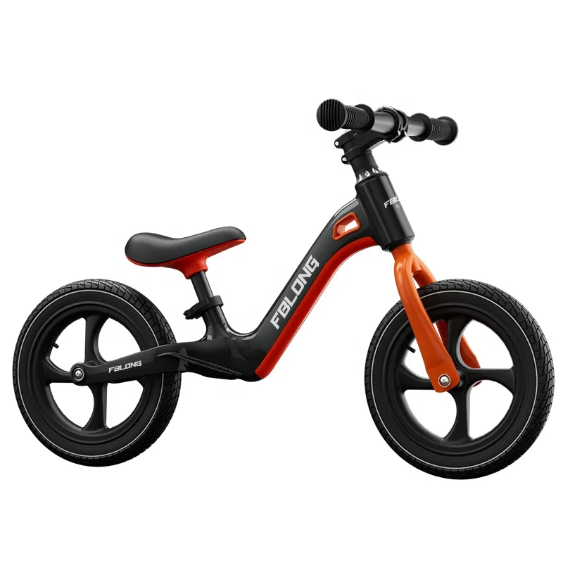 New product kids balance bike for children magnesium alloy12 inch kids balance bike with no pedal.