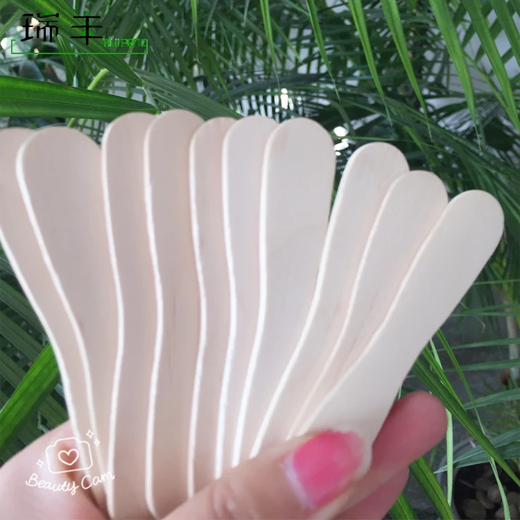 New product ideas engraved wooden spoon for ice cream