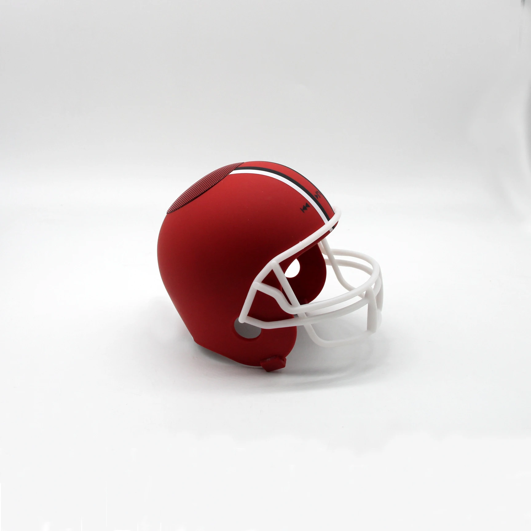 New design Smart Speakers FM Radio Bocina Microphone Home Computer Speaker Helmet Blue tooth Speakers