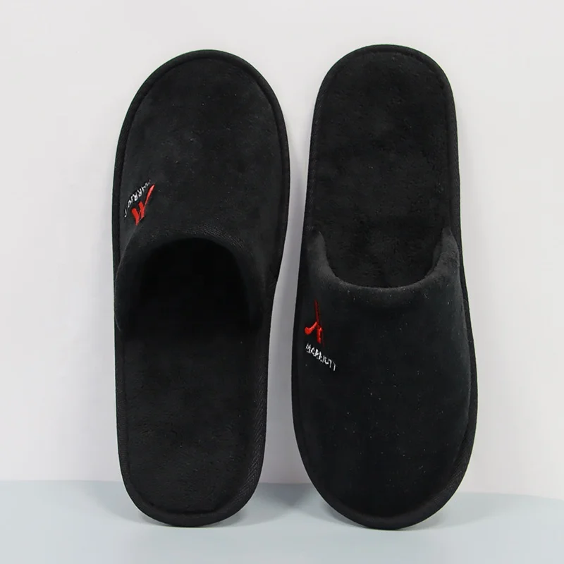 Factory Direct Sale Customized Spa Hotel supplies disposable Luxury Hotel disposable Slippers 5 Star Hotel