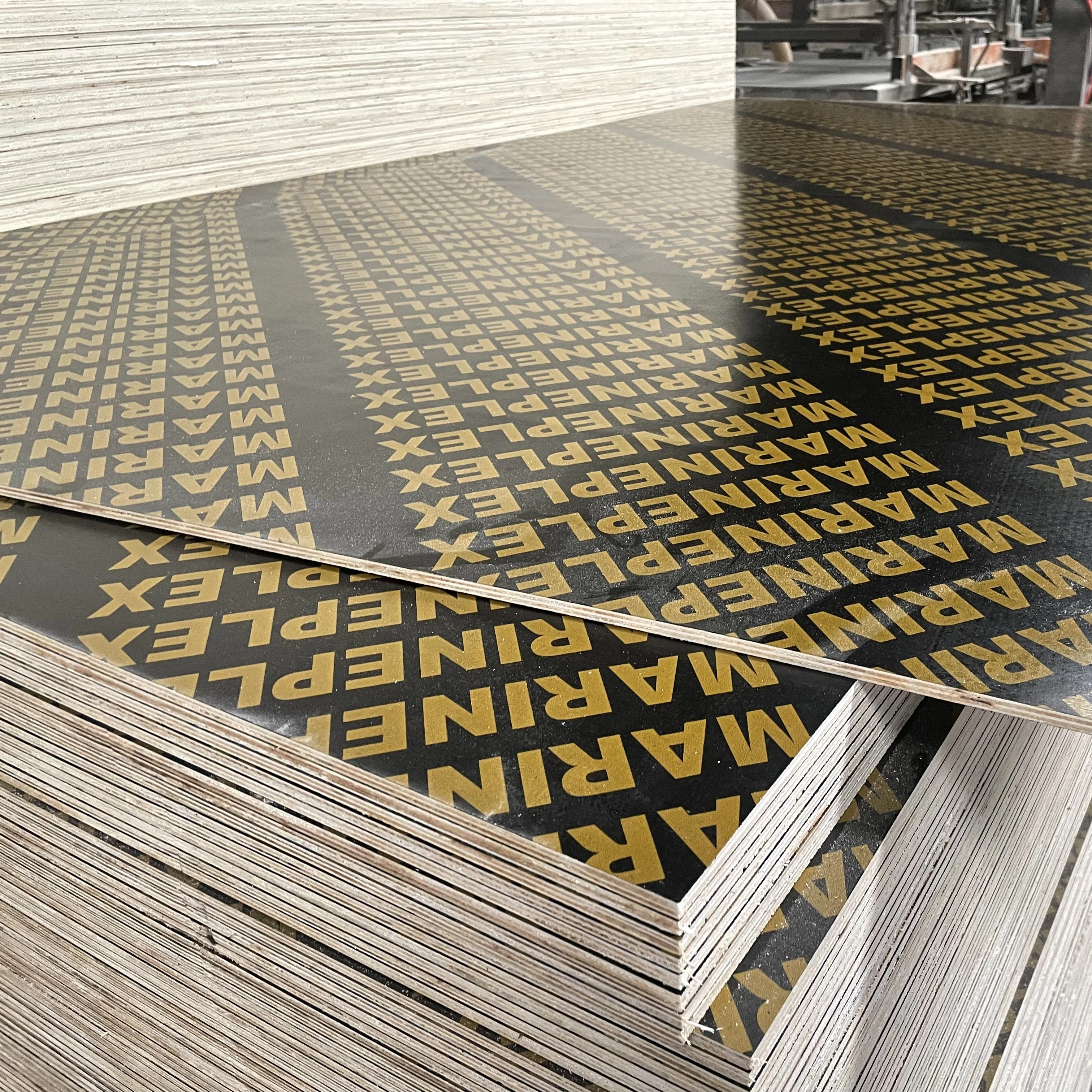 China Factory 8mm 12mm 15mm 18mm Film Faced Plywood Laminated Plywood Price Building PLYWOOD