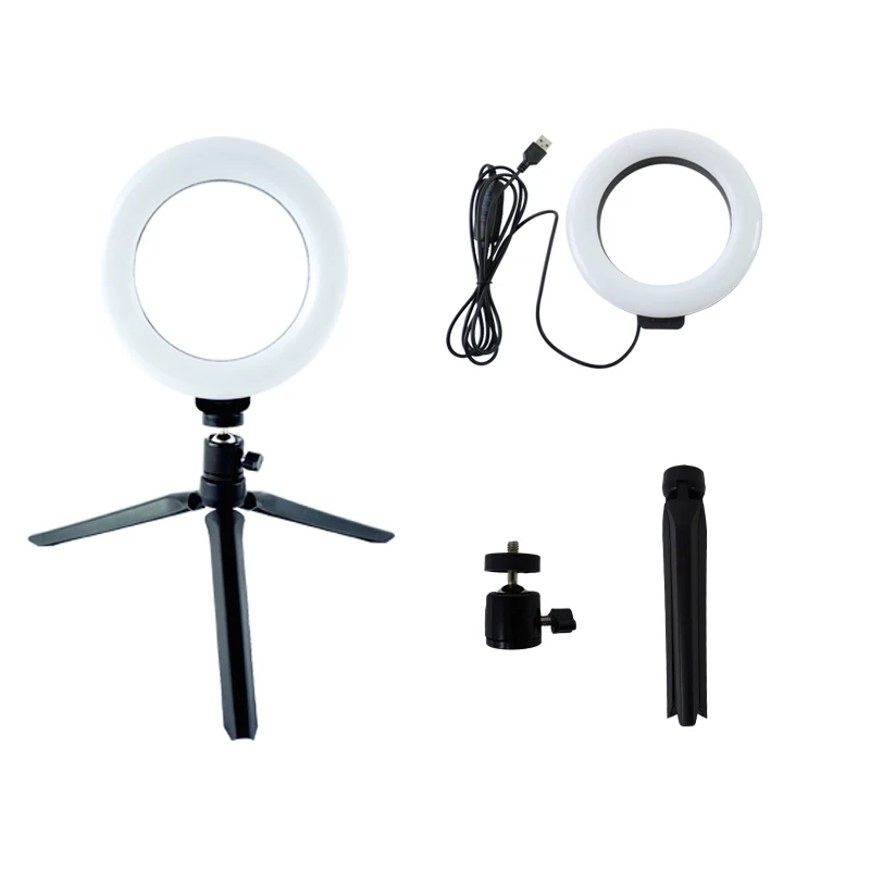 6 Inch Led Ring Light Fill Light Live Mobile Phone Selfie Beauty Light