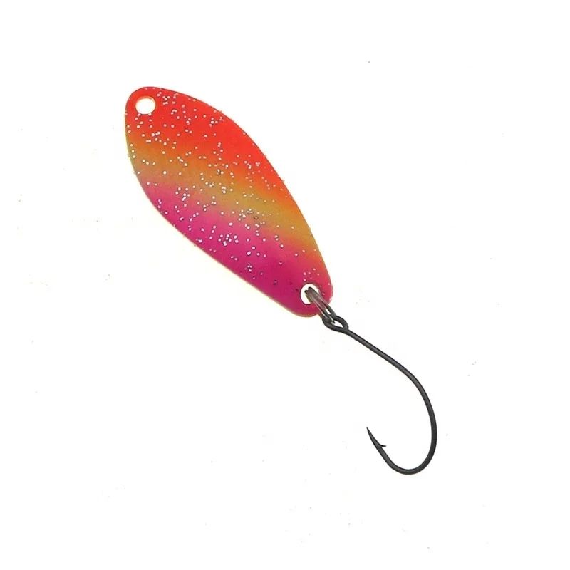 
HISTOLURE 30mm 2.5g Trout Lure Fishing Wobblers Spinner Bait hard bait metal Spoon Fishing Lure 
