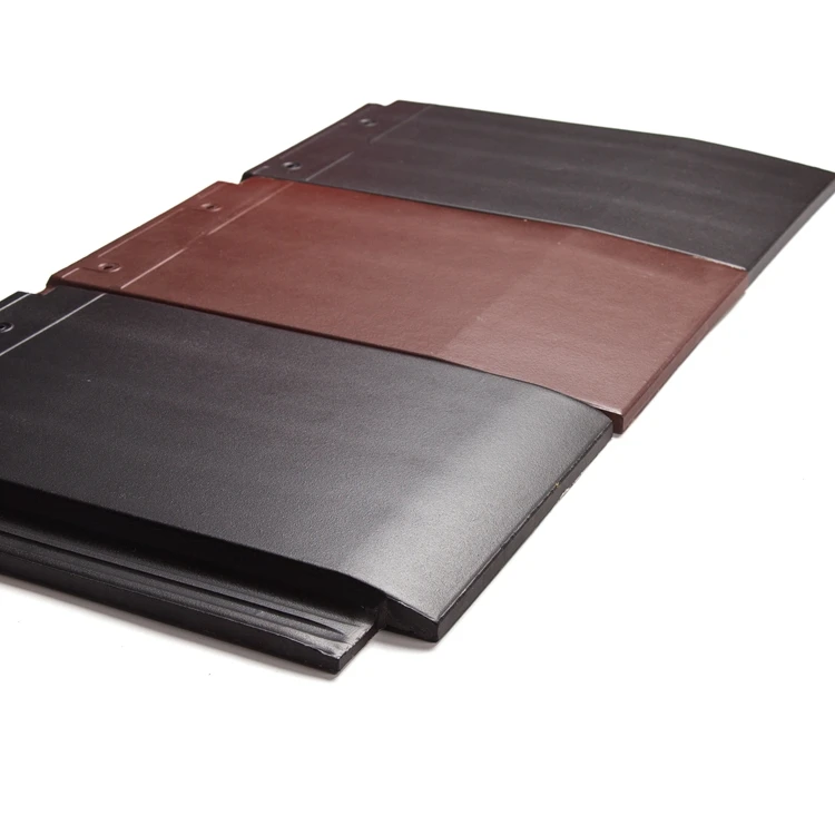 Vila Materials Dot Brown Ceramic Roof Accessories Tile Outdoor Flat Tiles