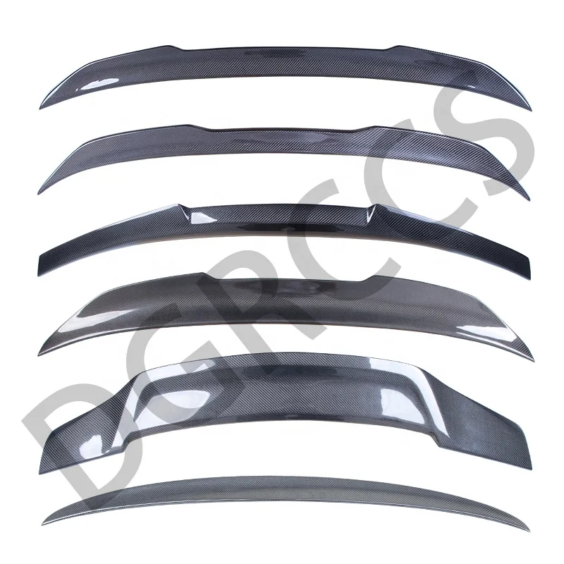 For BMW 5 Series G30 Carbon fiber spoiler front lip rear diffuser mirror shell grille steering wheel cover shark fin