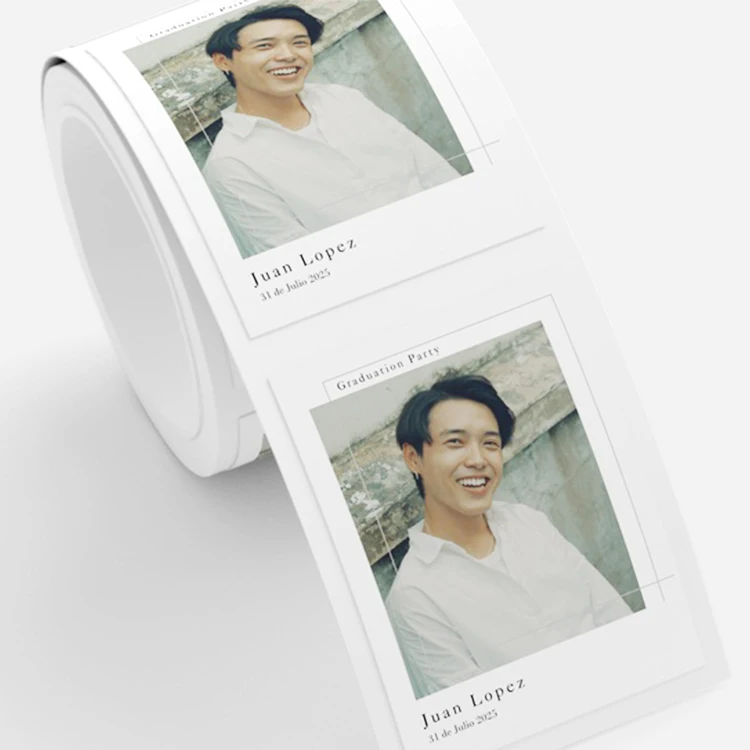 Custom printing roll labels cough syrup bottle label compostable labels