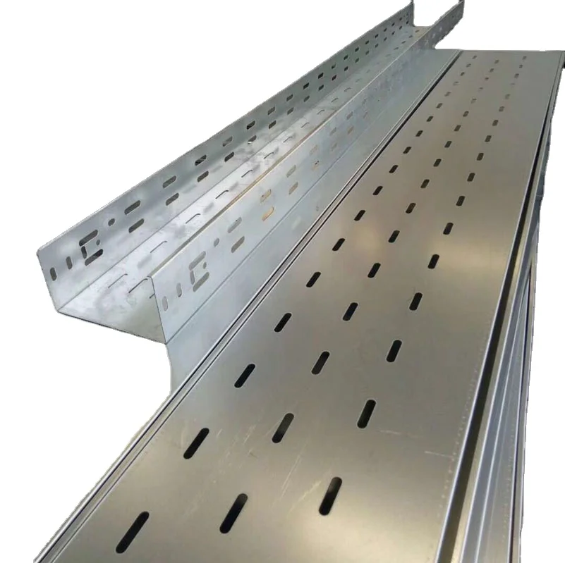 Stainless Steel Ss304 Ss316 Cable Tray With Flowered Cover