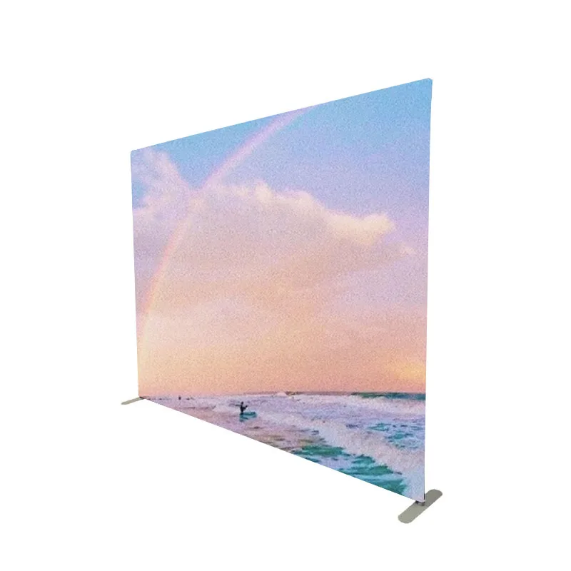 FEAMONT 10x20ft Portable Tension Fabric Trade Show Display Stand Portable Exhibition Stand for Trade Show Equipment