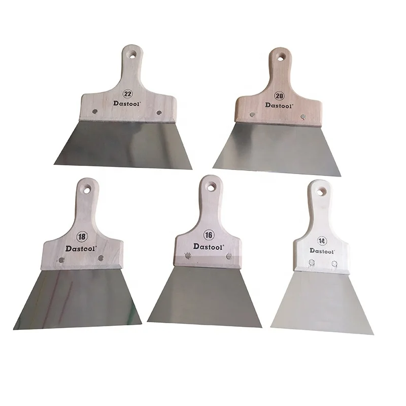 Durable high quality industrial painting tools steel blade putty knife  scraper