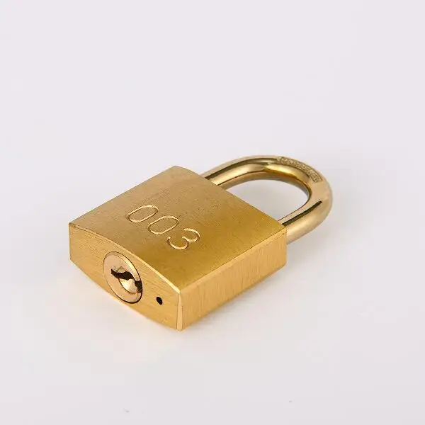 003 латунный навесной замок, австралийский противопожарный замок, 30 мм, латунный навесной замок 003