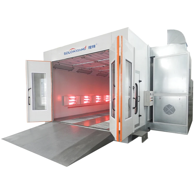 LX-D3 Professional manufacturer mobile paint spray booth with thickness wall panels