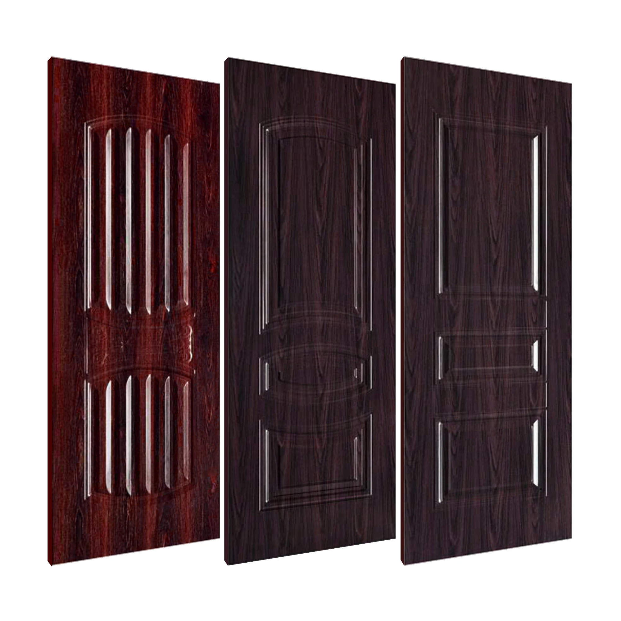 Luxury Modern Main Entrance Wooden Pivot Door Sale Good Price Triple Locks For Security Doors Steel Internal Doors