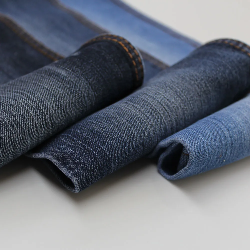 100 Cotton Selvedge Denim Jeans Fabric Turkey Slubby Denim Fabric