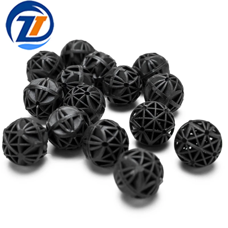 Plastic Biological Filter media bio ball for water treatment in fish tank