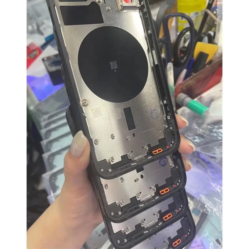 Factory price mobile phone Back Cover Middle Chassis Frame Battery Cover Housing Case Assembly For iPhone13 13Pro Max